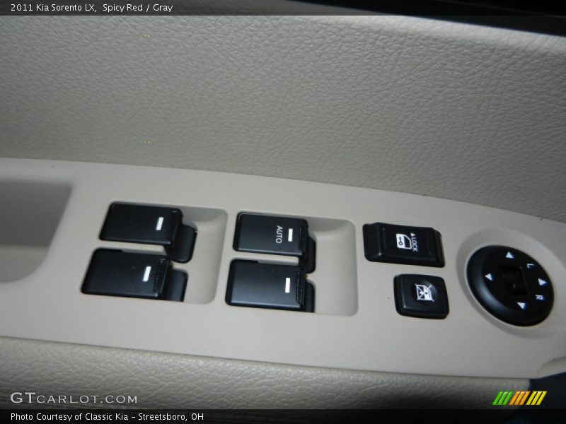 Spicy Red / Gray 2011 Kia Sorento LX