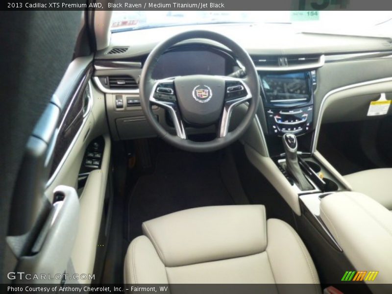 Black Raven / Medium Titanium/Jet Black 2013 Cadillac XTS Premium AWD
