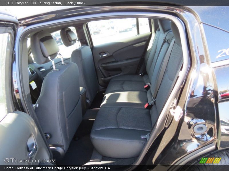 Black / Black 2013 Chrysler 200 Touring Sedan