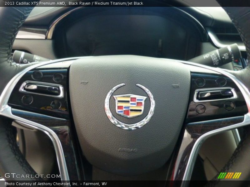 Black Raven / Medium Titanium/Jet Black 2013 Cadillac XTS Premium AWD