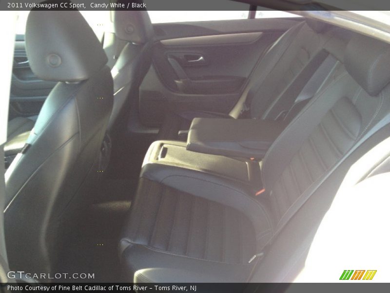 Candy White / Black 2011 Volkswagen CC Sport