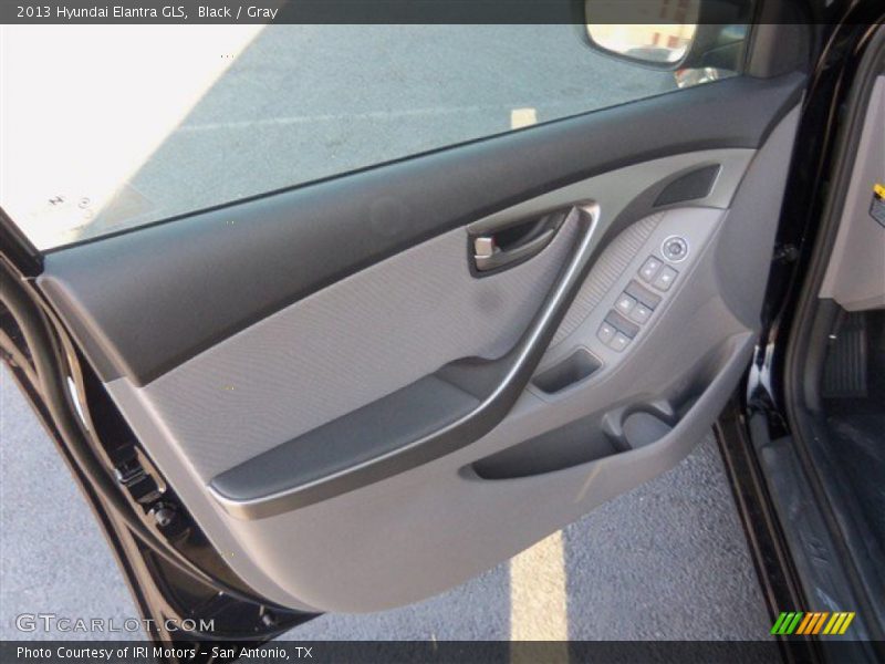 Black / Gray 2013 Hyundai Elantra GLS