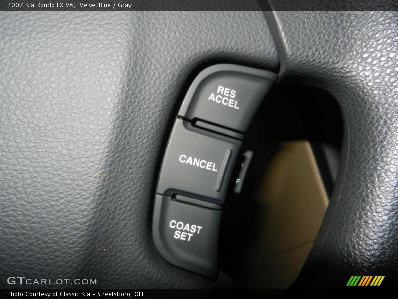 Velvet Blue / Gray 2007 Kia Rondo LX V6