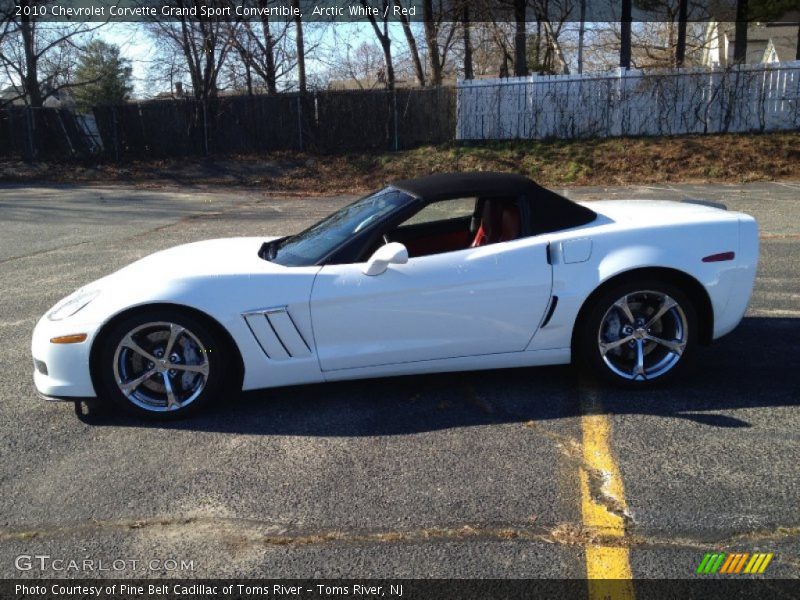  2010 Corvette Grand Sport Convertible Arctic White