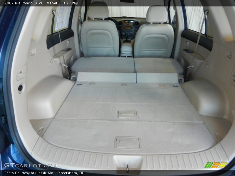 Velvet Blue / Gray 2007 Kia Rondo LX V6