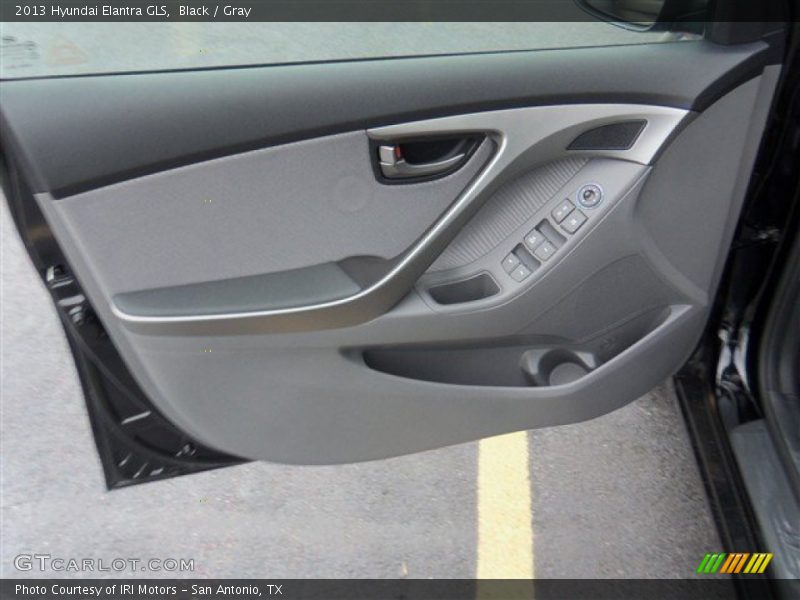 Black / Gray 2013 Hyundai Elantra GLS
