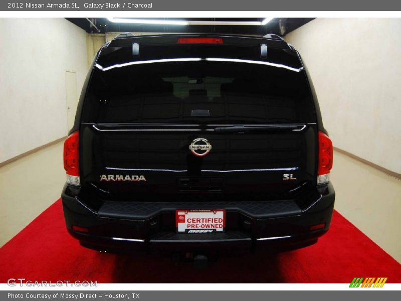 Galaxy Black / Charcoal 2012 Nissan Armada SL