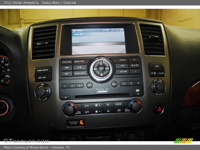 Galaxy Black / Charcoal 2012 Nissan Armada SL