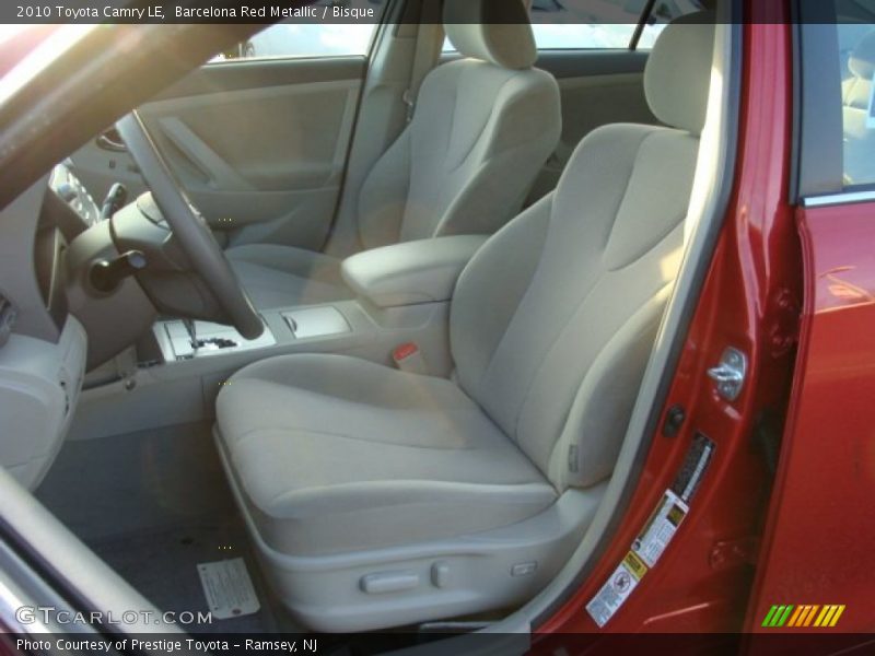 Barcelona Red Metallic / Bisque 2010 Toyota Camry LE