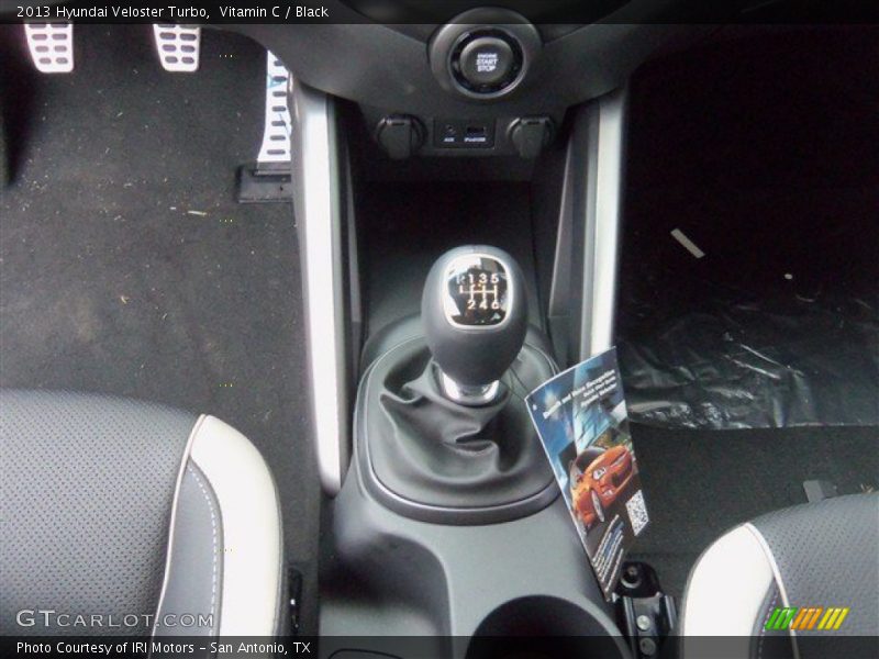 Vitamin C / Black 2013 Hyundai Veloster Turbo