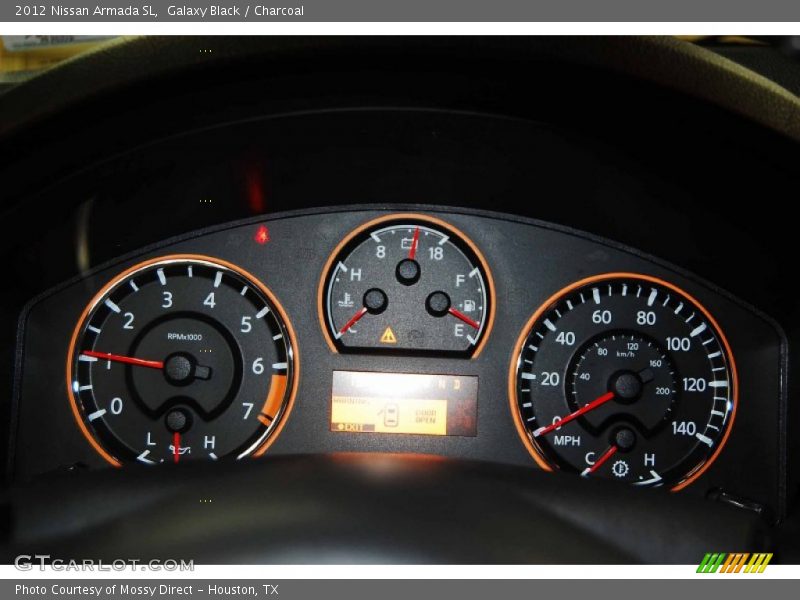 Galaxy Black / Charcoal 2012 Nissan Armada SL
