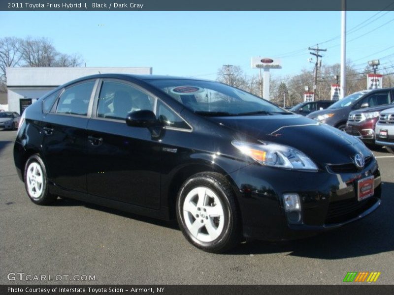 Black / Dark Gray 2011 Toyota Prius Hybrid II