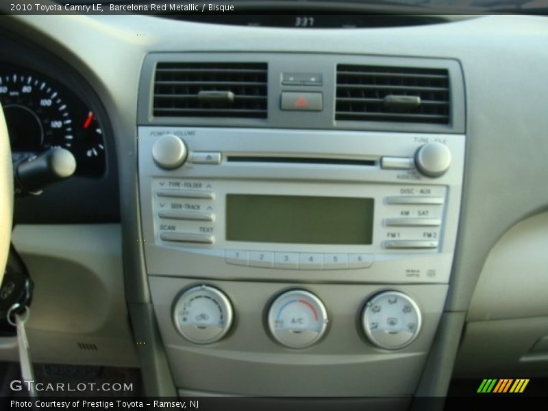 Barcelona Red Metallic / Bisque 2010 Toyota Camry LE