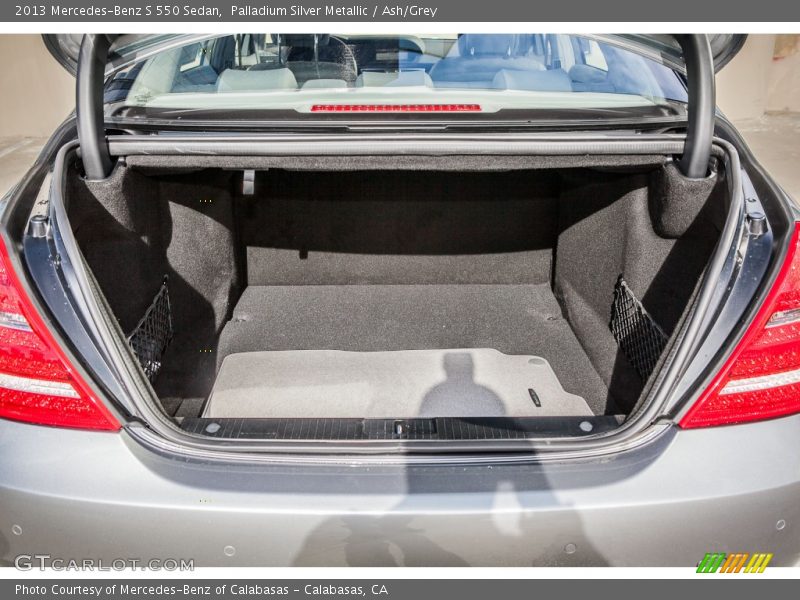 Palladium Silver Metallic / Ash/Grey 2013 Mercedes-Benz S 550 Sedan