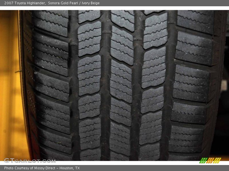 Sonora Gold Pearl / Ivory Beige 2007 Toyota Highlander