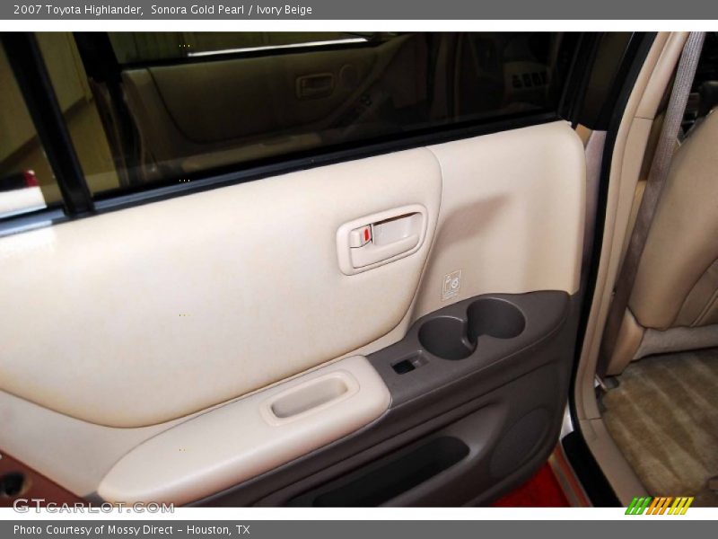 Sonora Gold Pearl / Ivory Beige 2007 Toyota Highlander