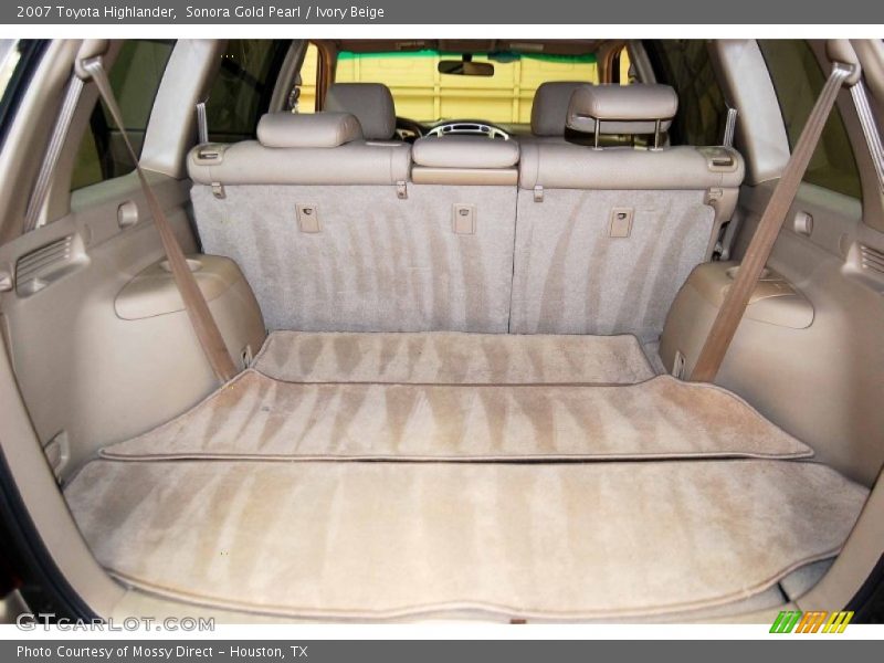 Sonora Gold Pearl / Ivory Beige 2007 Toyota Highlander