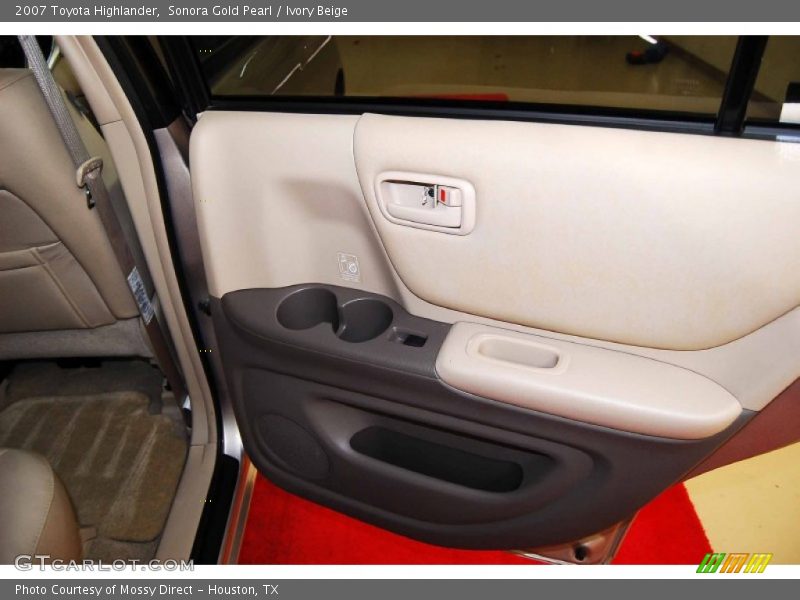 Sonora Gold Pearl / Ivory Beige 2007 Toyota Highlander