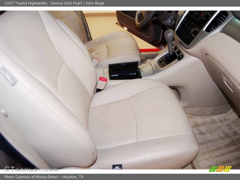 Sonora Gold Pearl / Ivory Beige 2007 Toyota Highlander