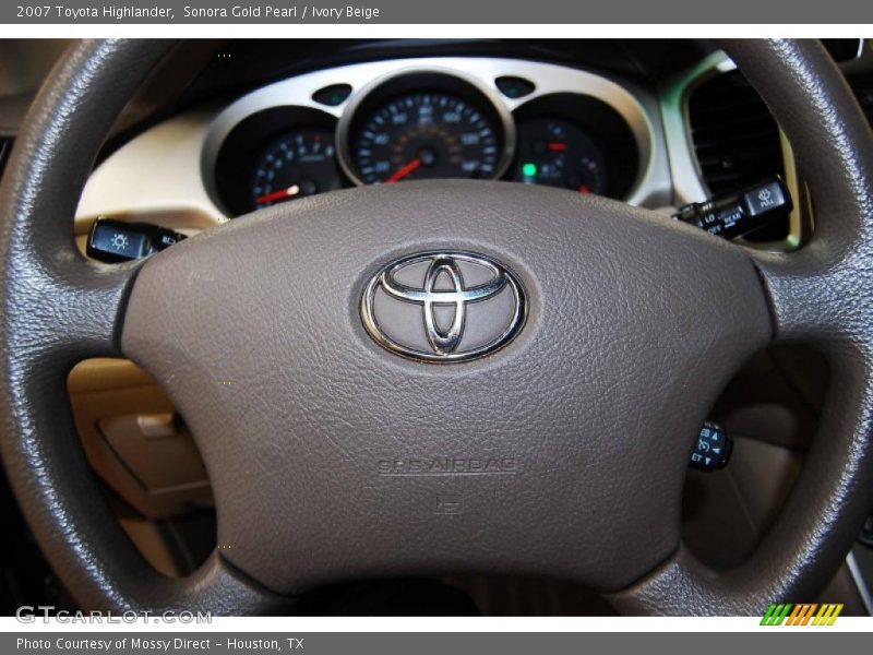 Sonora Gold Pearl / Ivory Beige 2007 Toyota Highlander