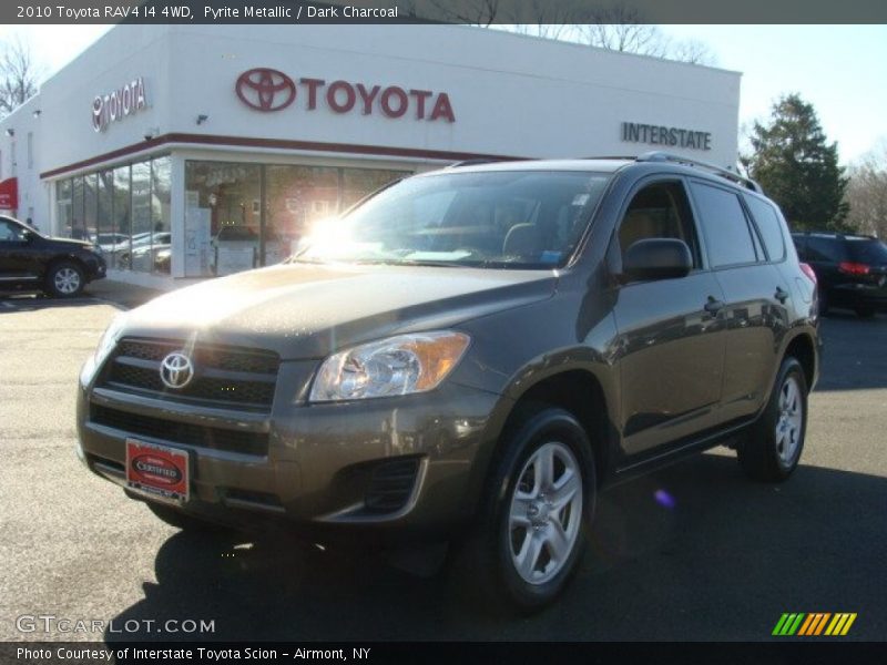Pyrite Metallic / Dark Charcoal 2010 Toyota RAV4 I4 4WD