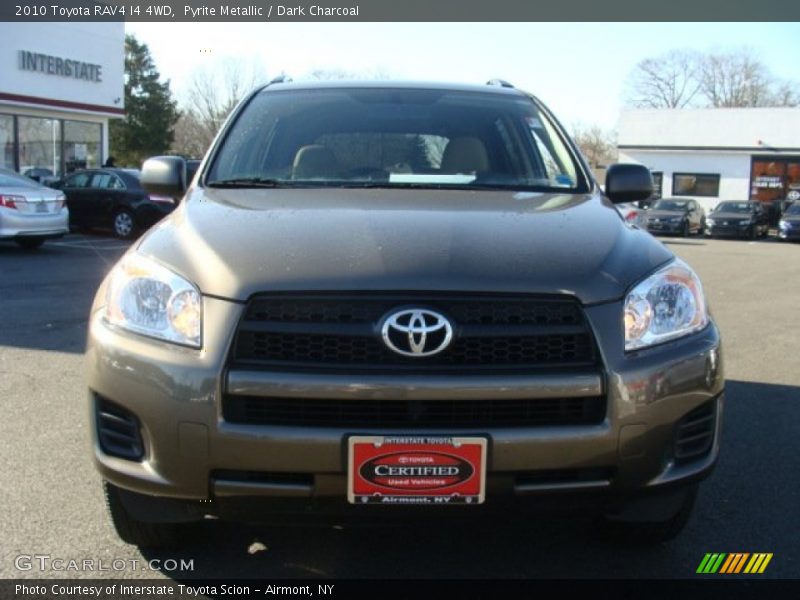 Pyrite Metallic / Dark Charcoal 2010 Toyota RAV4 I4 4WD