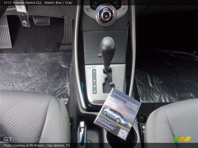 Atlantic Blue / Gray 2013 Hyundai Elantra GLS