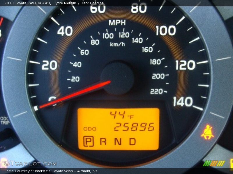 Pyrite Metallic / Dark Charcoal 2010 Toyota RAV4 I4 4WD