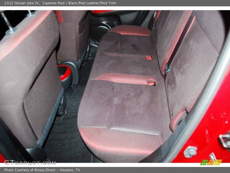 Cayenne Red / Black/Red Leather/Red Trim 2012 Nissan Juke SV