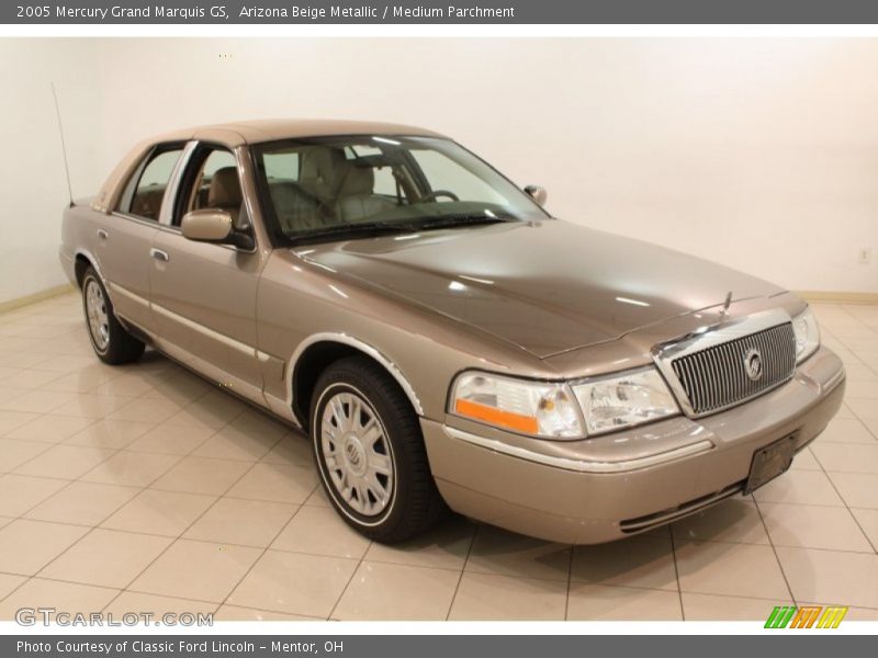 Arizona Beige Metallic / Medium Parchment 2005 Mercury Grand Marquis GS