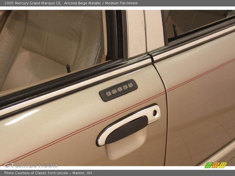 Arizona Beige Metallic / Medium Parchment 2005 Mercury Grand Marquis GS