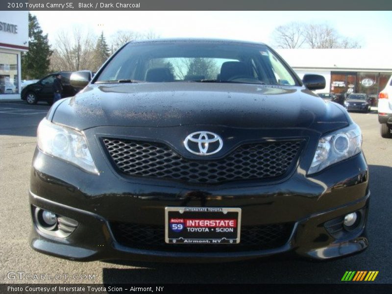 Black / Dark Charcoal 2010 Toyota Camry SE