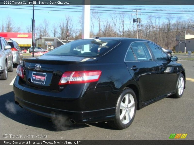 Black / Dark Charcoal 2010 Toyota Camry SE