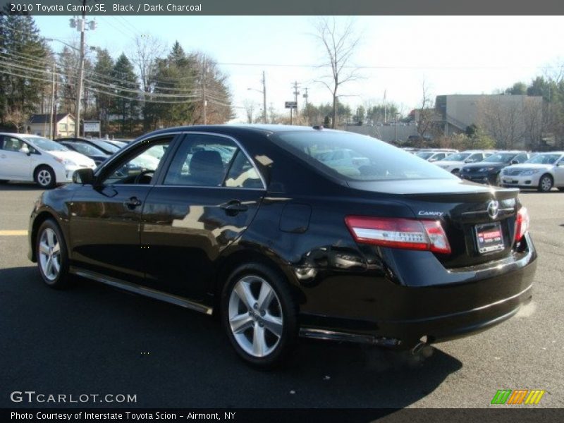 Black / Dark Charcoal 2010 Toyota Camry SE