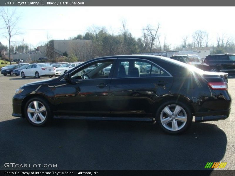 Black / Dark Charcoal 2010 Toyota Camry SE