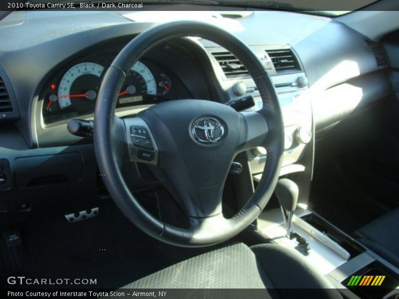Black / Dark Charcoal 2010 Toyota Camry SE