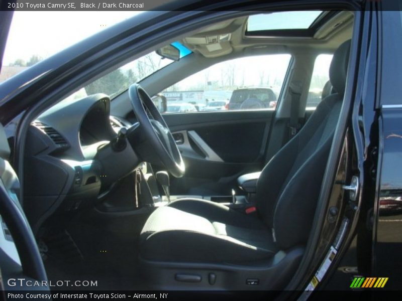 Black / Dark Charcoal 2010 Toyota Camry SE