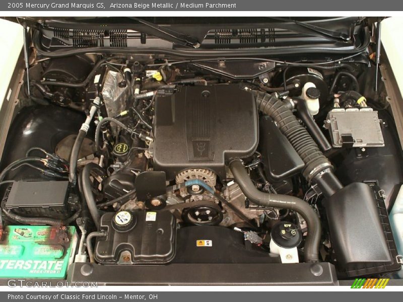 Arizona Beige Metallic / Medium Parchment 2005 Mercury Grand Marquis GS