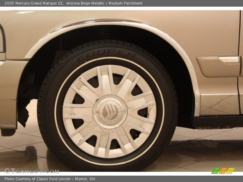 Arizona Beige Metallic / Medium Parchment 2005 Mercury Grand Marquis GS