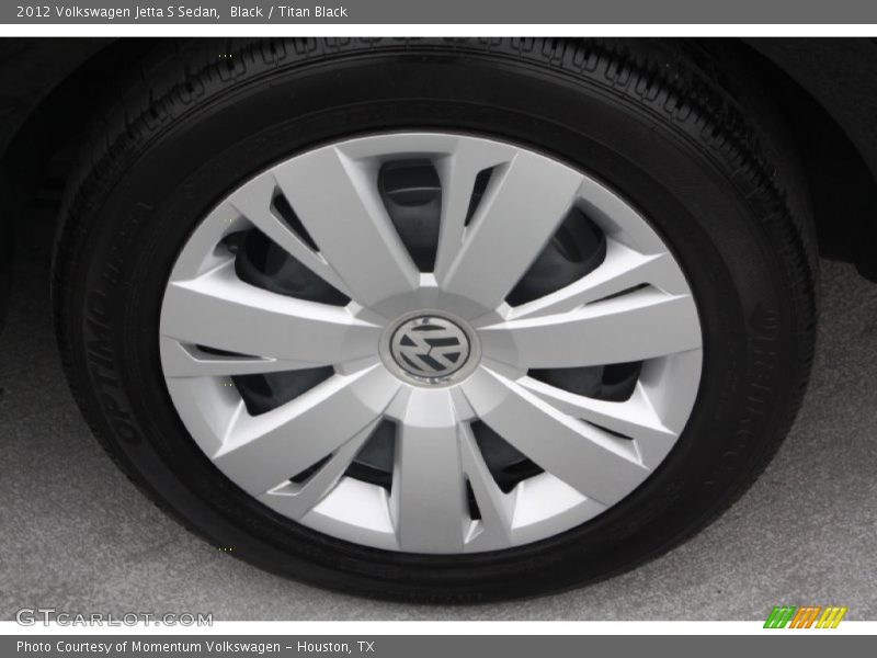 Black / Titan Black 2012 Volkswagen Jetta S Sedan