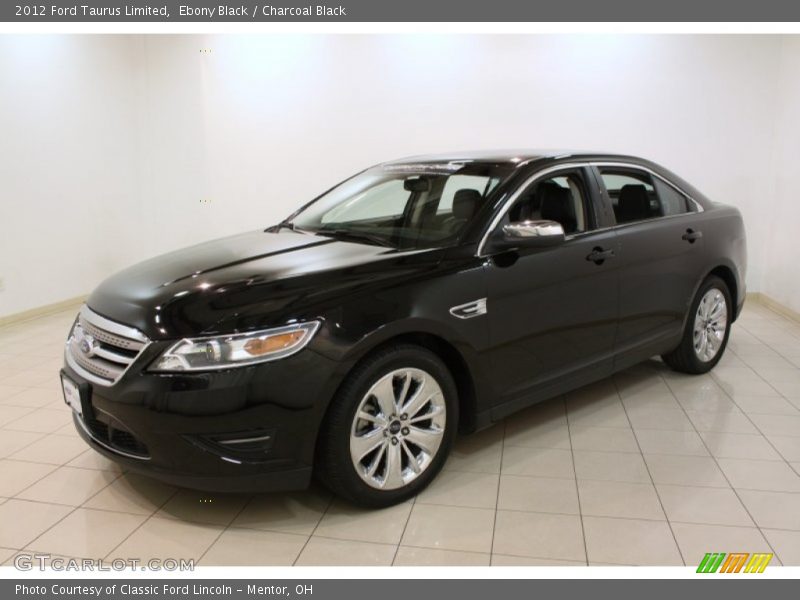 Ebony Black / Charcoal Black 2012 Ford Taurus Limited