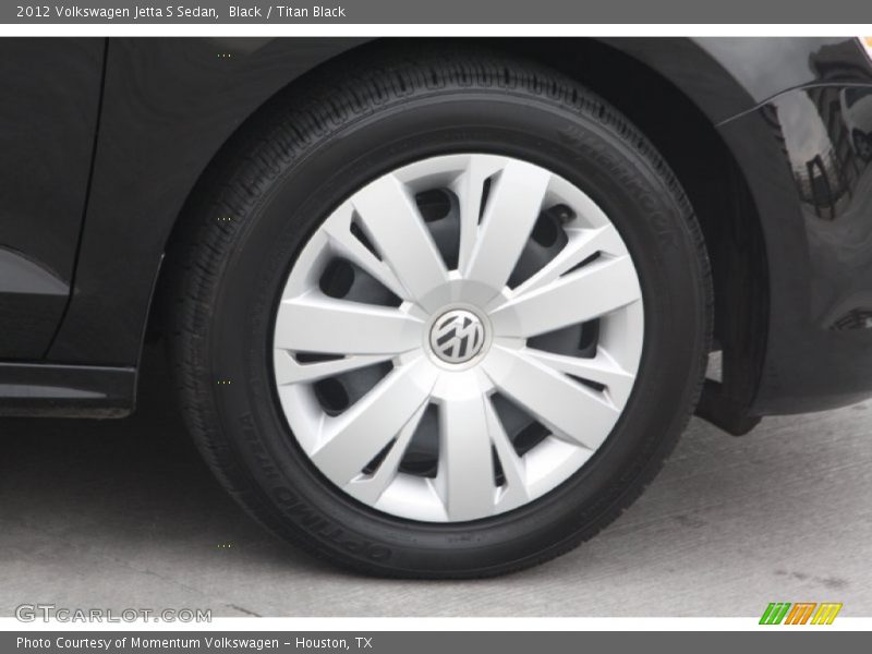 Black / Titan Black 2012 Volkswagen Jetta S Sedan