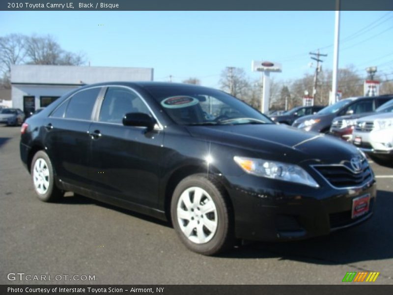 Black / Bisque 2010 Toyota Camry LE