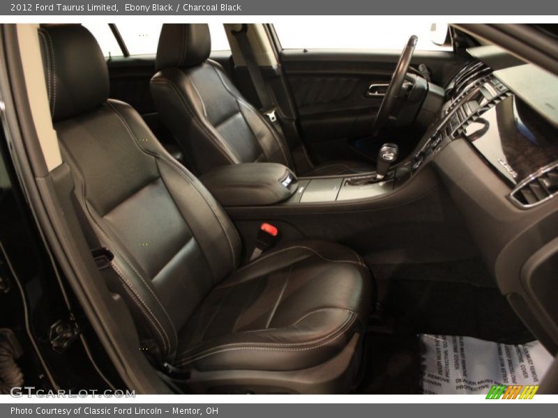  2012 Taurus Limited Charcoal Black Interior
