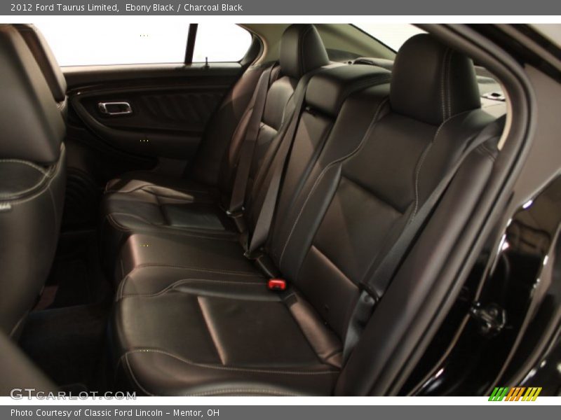Rear Seat of 2012 Taurus Limited
