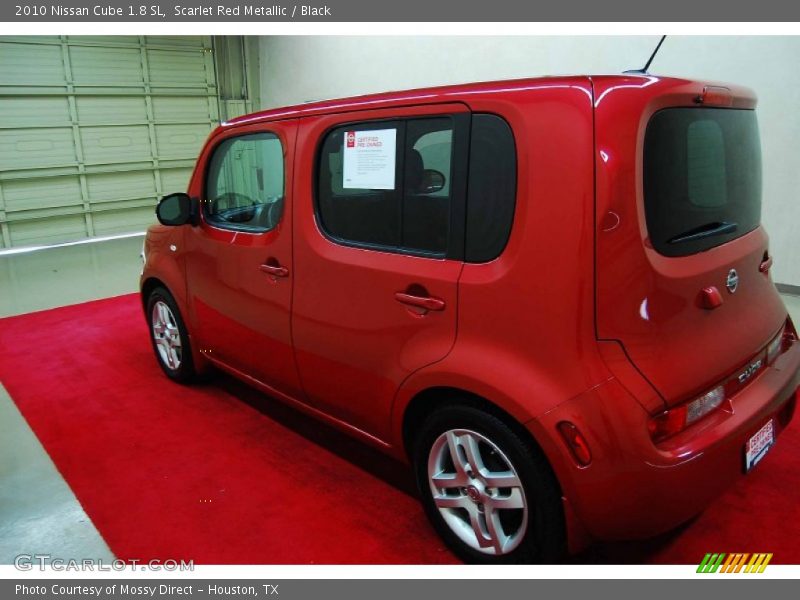 Scarlet Red Metallic / Black 2010 Nissan Cube 1.8 SL