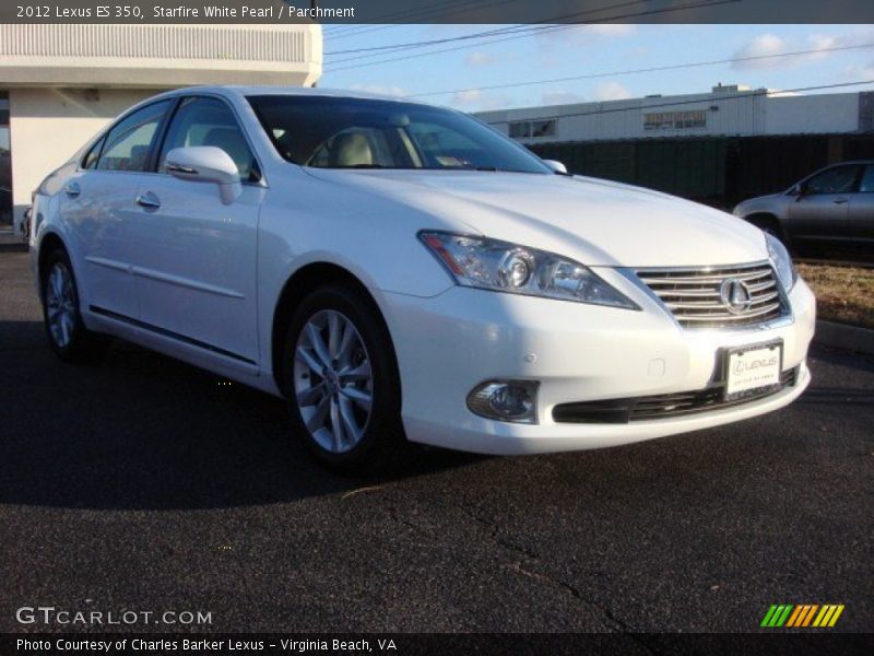 Starfire White Pearl / Parchment 2012 Lexus ES 350