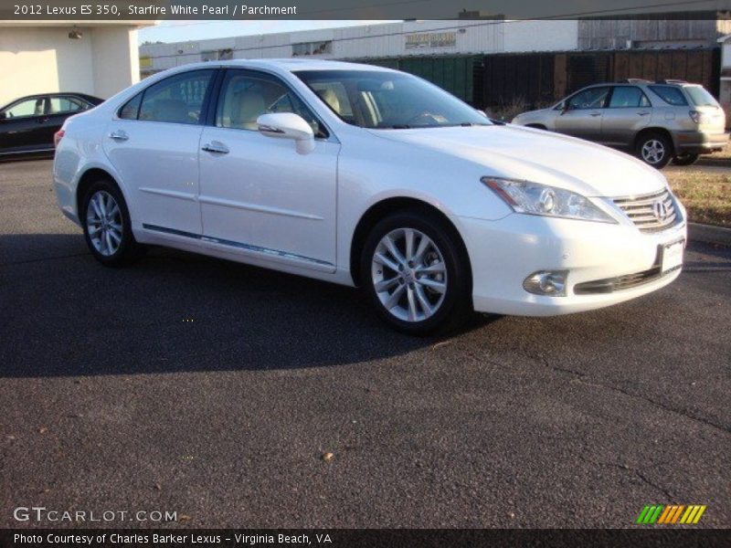 Starfire White Pearl / Parchment 2012 Lexus ES 350