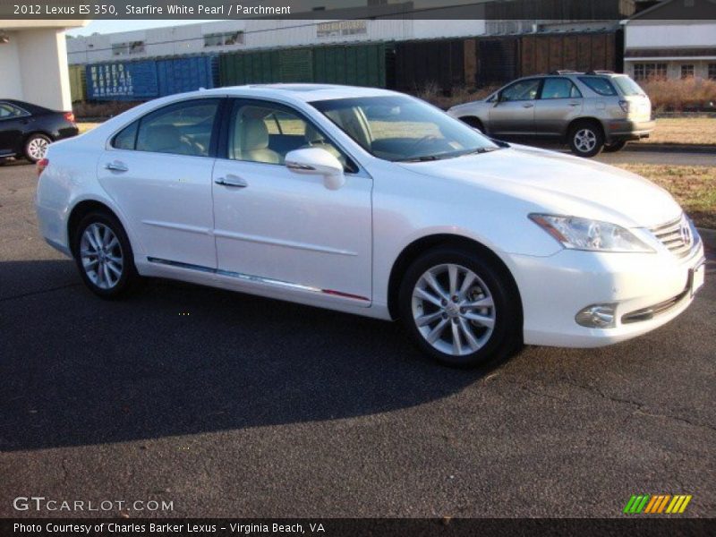 Starfire White Pearl / Parchment 2012 Lexus ES 350
