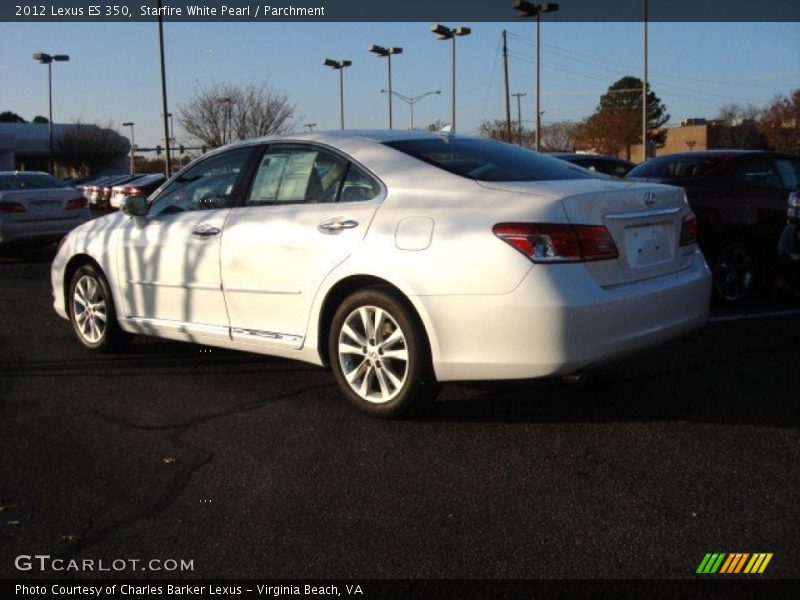 Starfire White Pearl / Parchment 2012 Lexus ES 350